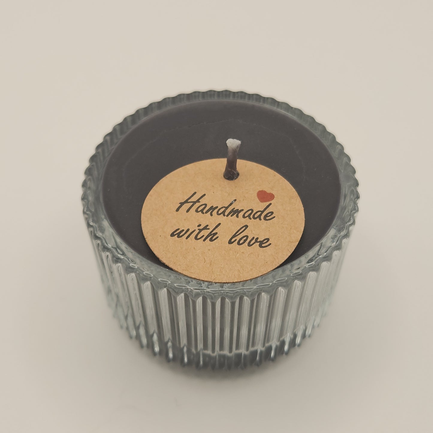 Sojavahast (lõhna)teeküünlad klaasist vormis